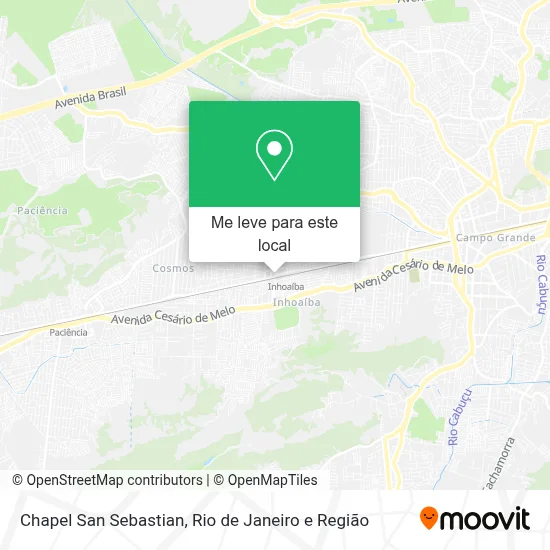 Chapel San Sebastian mapa