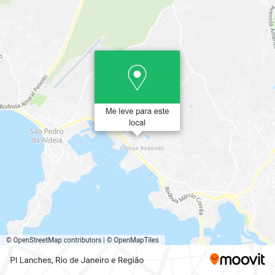 Pl Lanches mapa