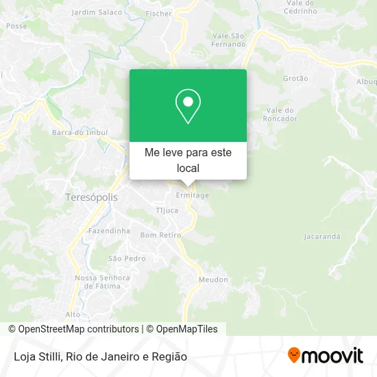 Loja Stilli mapa