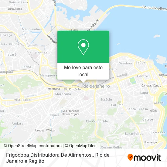 Frigocopa Distribuidora De Alimentos. mapa
