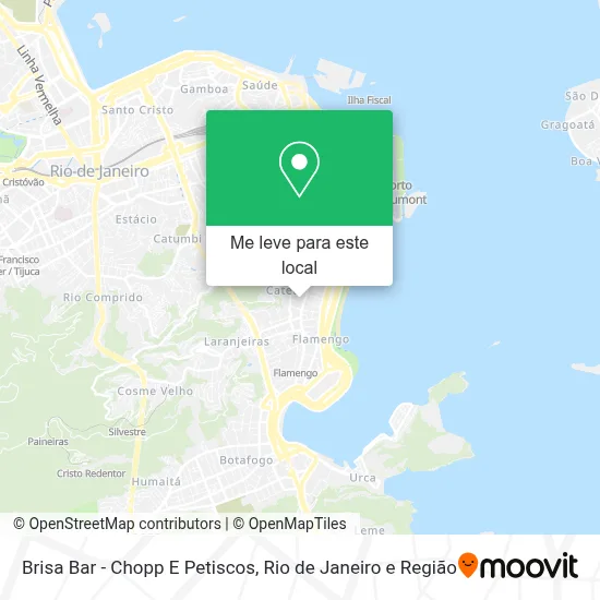 Brisa Bar - Chopp E Petiscos mapa