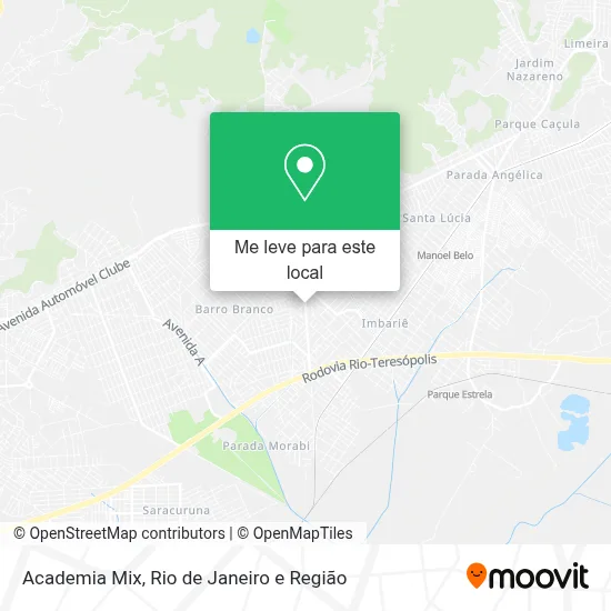 Academia Mix mapa