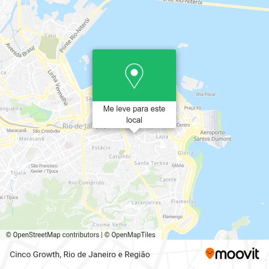 Cinco Growth mapa