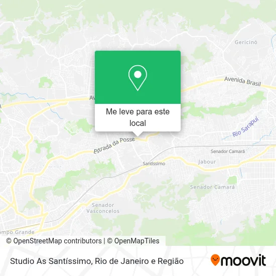 Studio As Santíssimo mapa