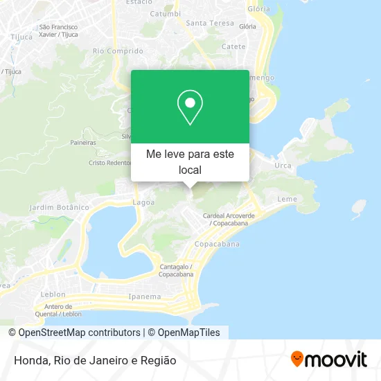 Honda mapa