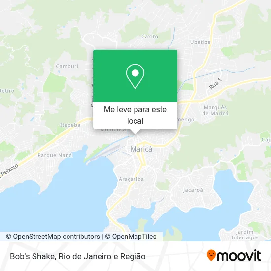 Bob's Shake mapa
