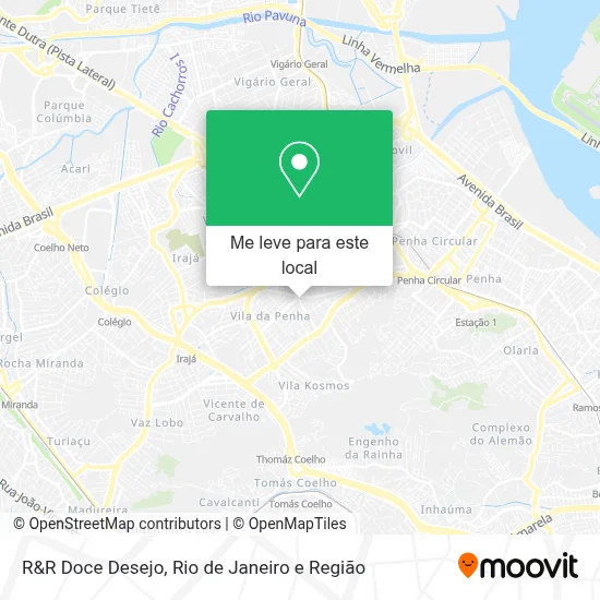 R&R Doce Desejo mapa