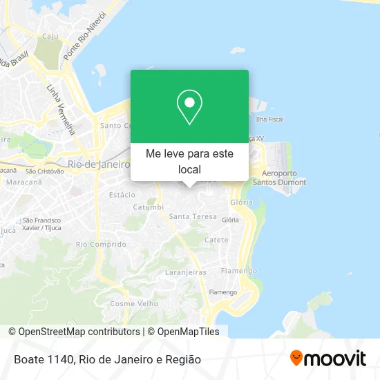 Boate 1140 mapa