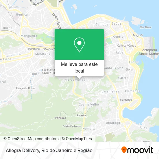 Allegra Delivery mapa