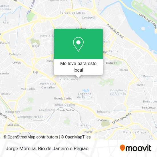 Jorge Moreira mapa