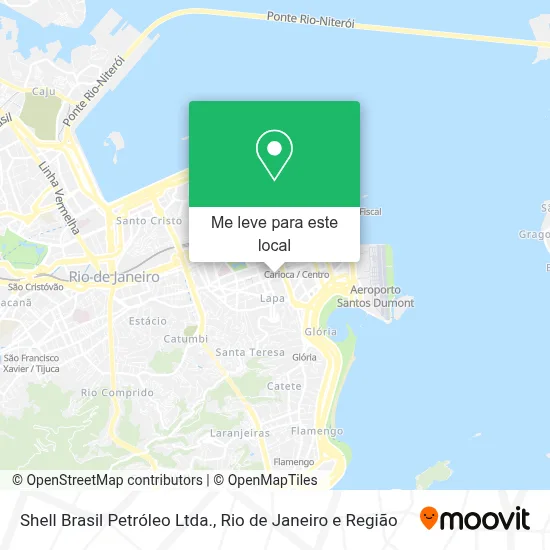 Shell Brasil Petróleo Ltda. mapa