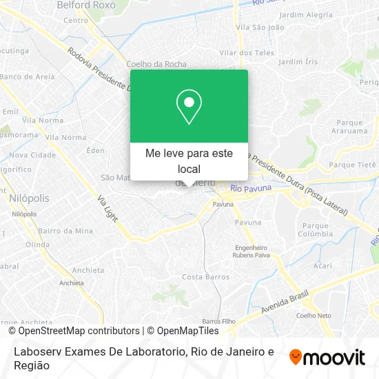 Laboserv Exames De Laboratorio mapa