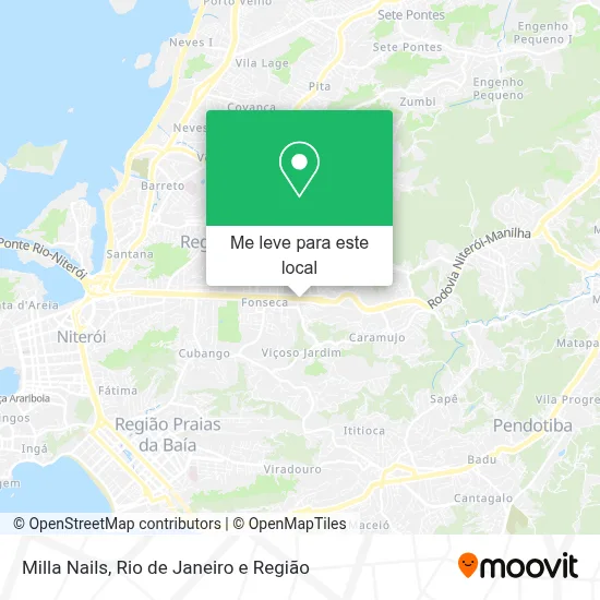 Milla Nails mapa