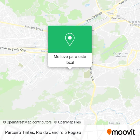 Parceiro Tintas mapa