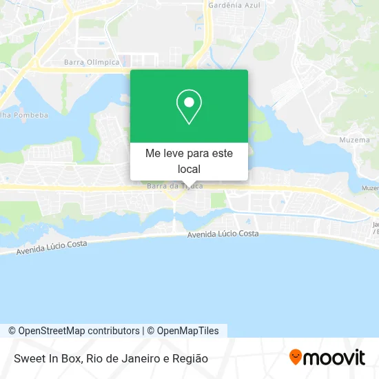 Sweet In Box mapa