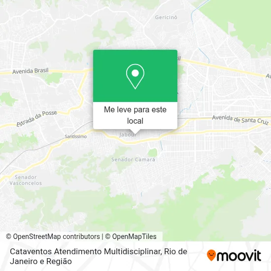 Cataventos Atendimento Multidisciplinar mapa