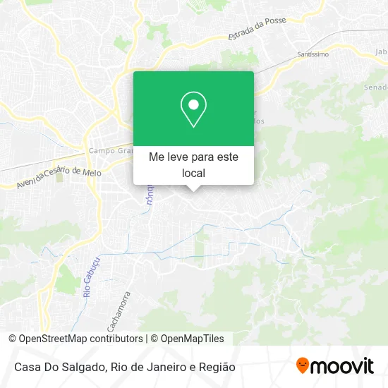 Casa Do Salgado mapa