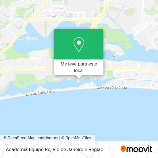 Academia Equipe Rc mapa