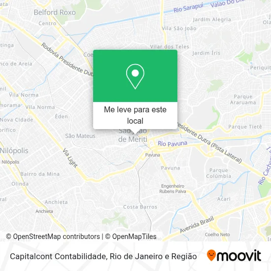 Capitalcont Contabilidade mapa