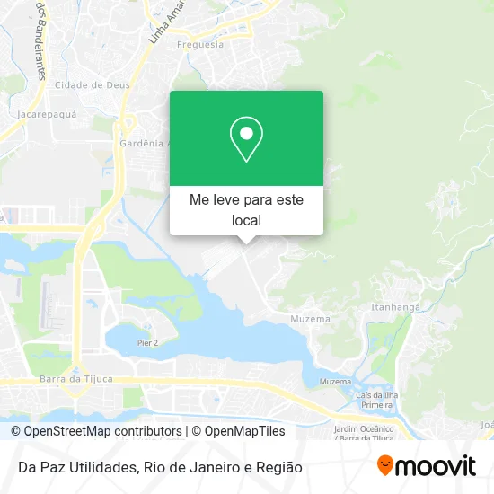 Da Paz Utilidades mapa