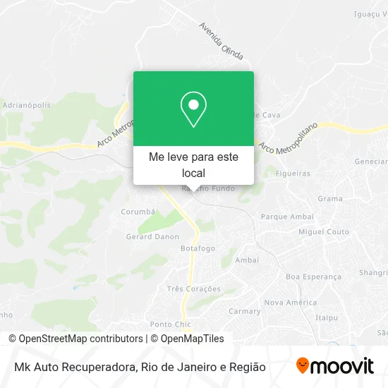 Mk Auto Recuperadora mapa