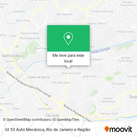 Gt 53 Auto Mecânica mapa