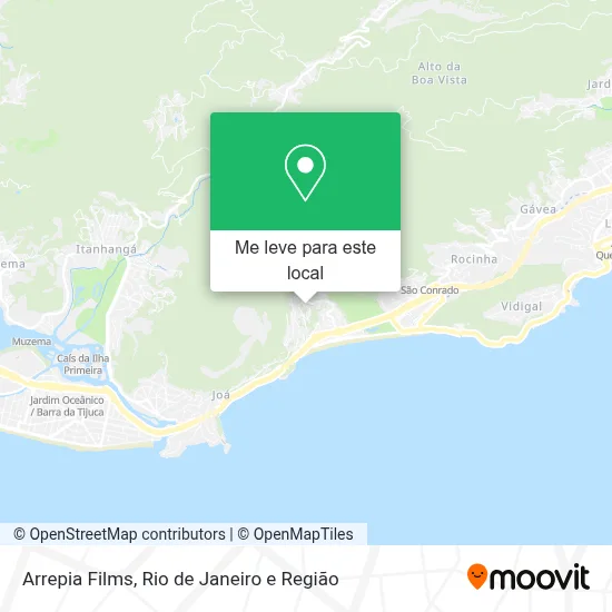 Arrepia Films mapa