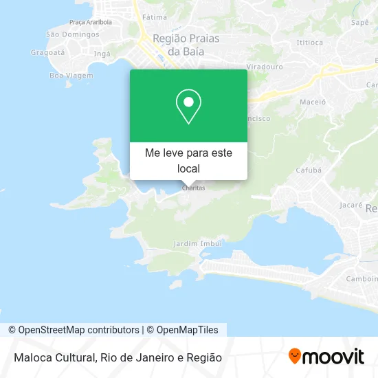 Maloca Cultural mapa