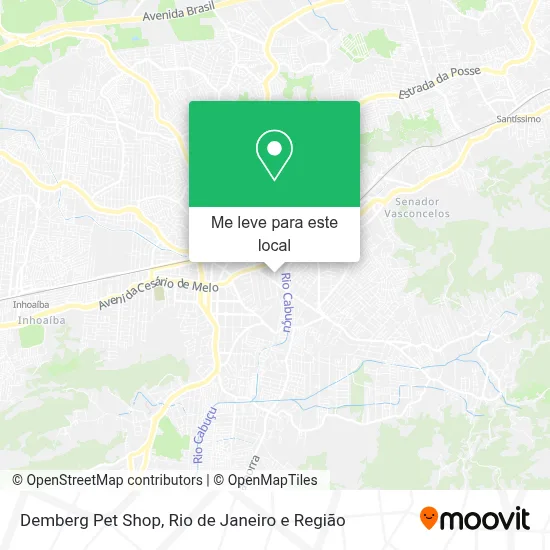 Demberg Pet Shop mapa