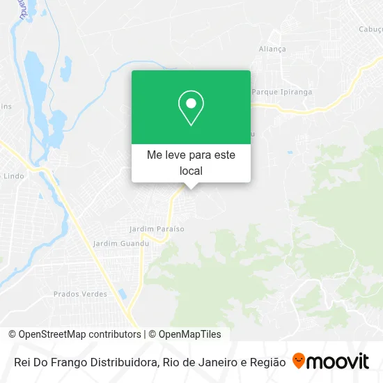 Rei Do Frango Distribuidora mapa