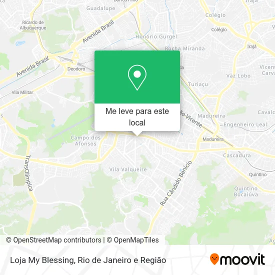 Loja My Blessing mapa