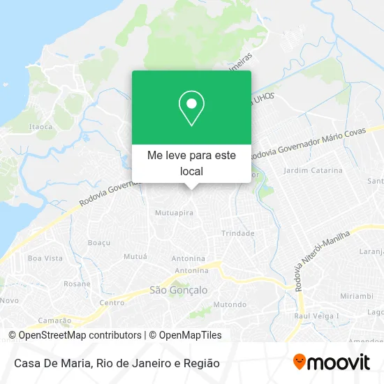 Casa De Maria mapa