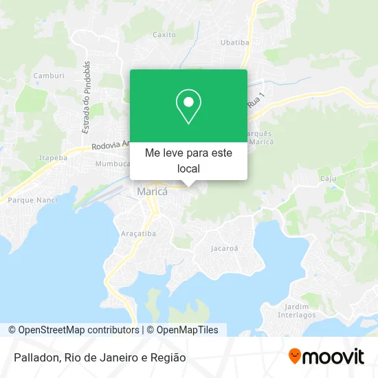Palladon mapa