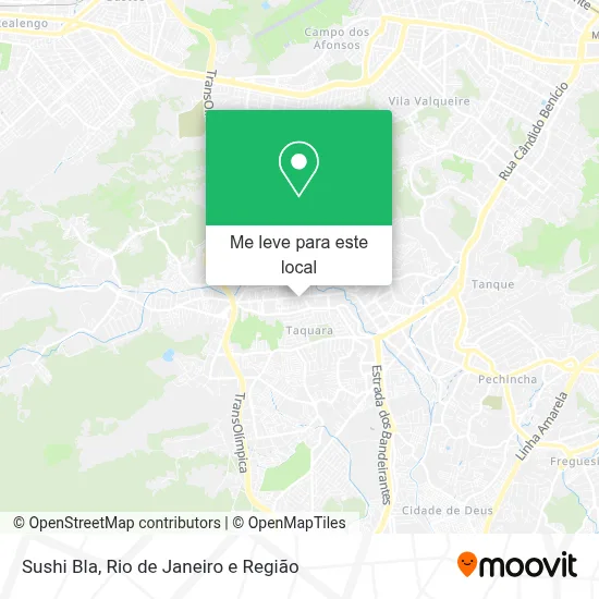 Sushi Bla mapa