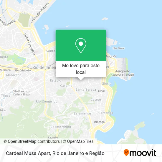 Cardeal Musa Apart mapa