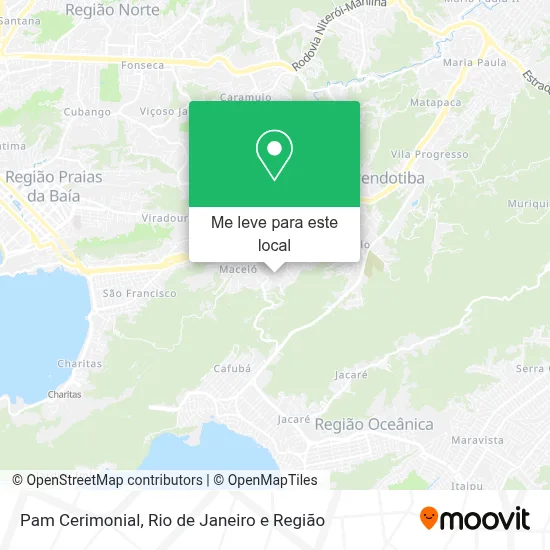 Pam Cerimonial mapa