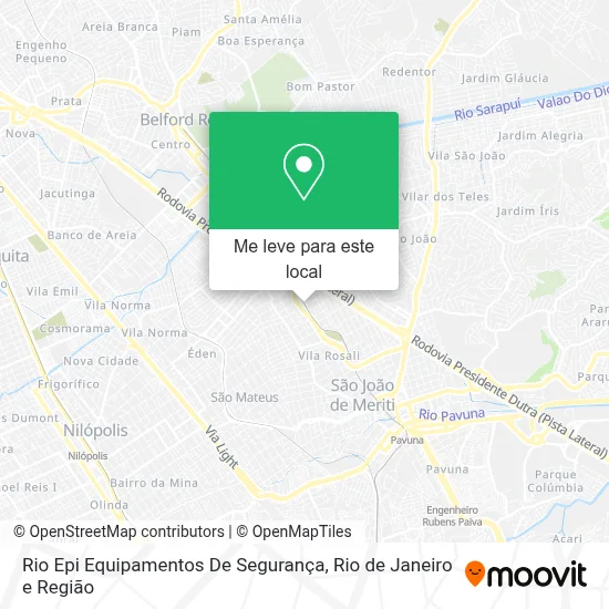 Rio Epi Equipamentos De Segurança mapa