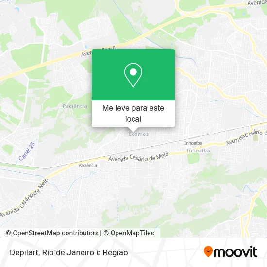 Depilart mapa