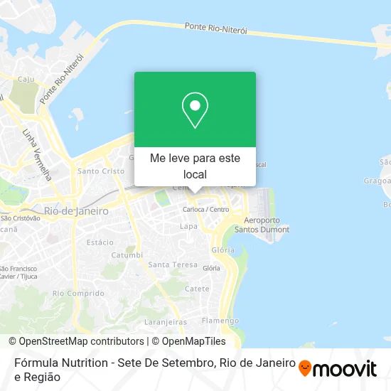 Fórmula Nutrition - Sete De Setembro mapa