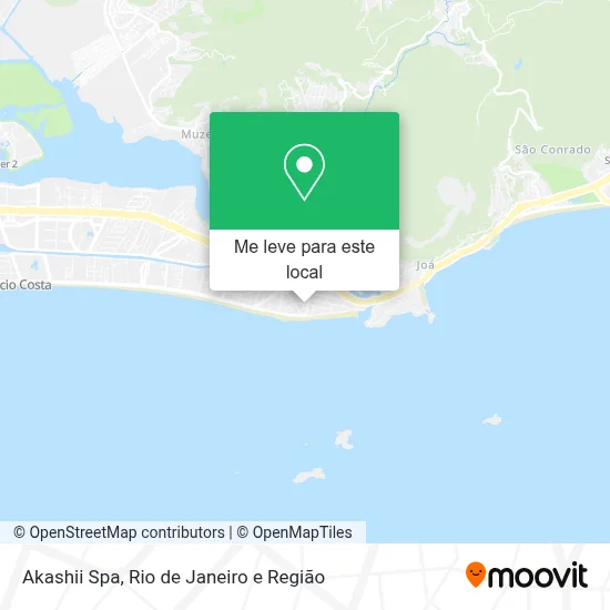 Akashii Spa mapa