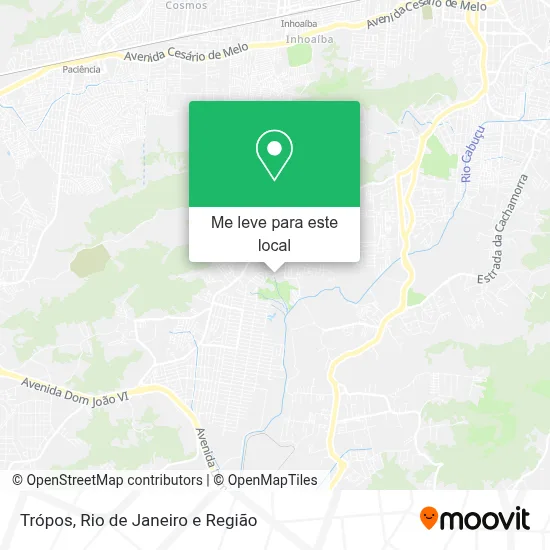 Trópos mapa