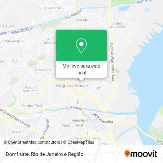 Domfrutte mapa