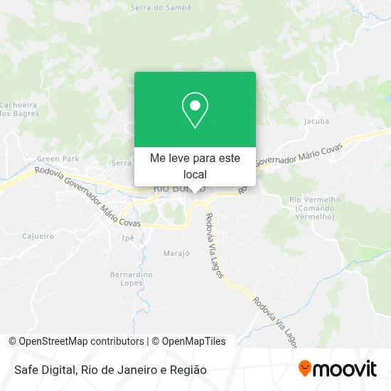 Safe Digital mapa