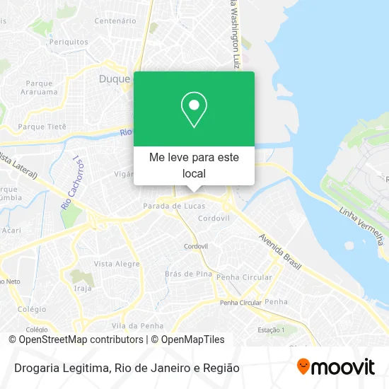 Drogaria Legitima mapa