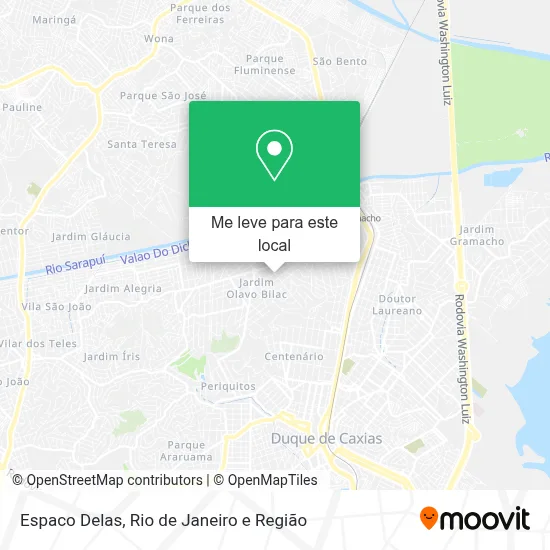 Espaco Delas mapa