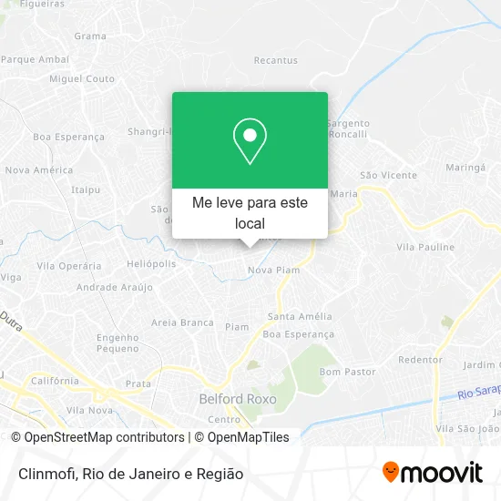 Clinmofi mapa