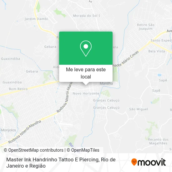 Master Ink Handrinho Tattoo E Piercing mapa