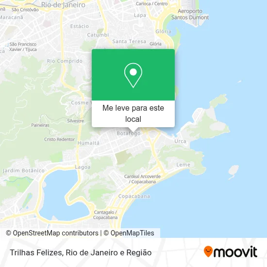 Trilhas Felizes mapa