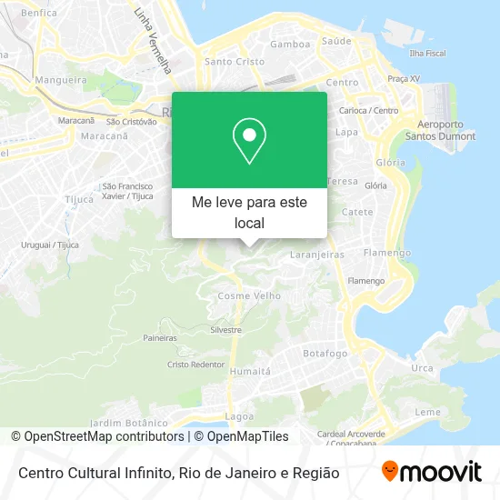 Centro Cultural Infinito mapa