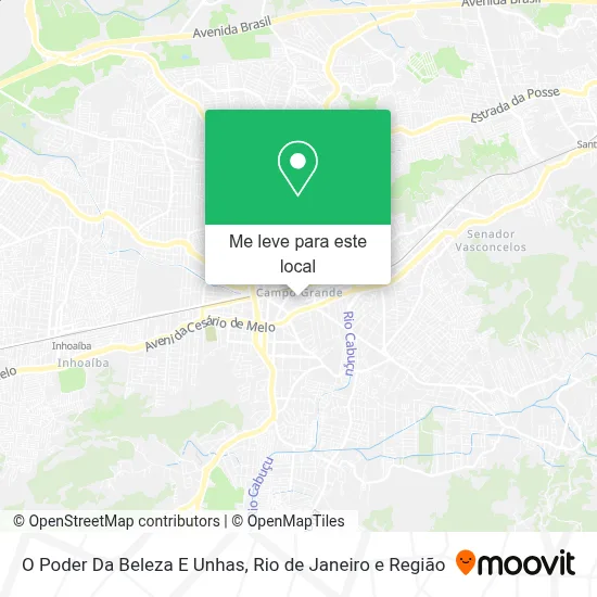 O Poder Da Beleza E Unhas mapa